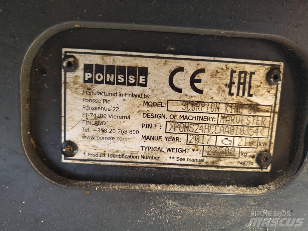 Ponsse Scorpion King Processadores florestais
