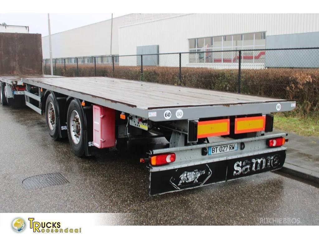 Samro 2 axle Reboques estrado/caixa aberta