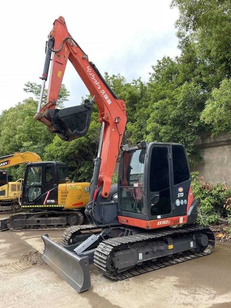 Kubota KX163 Escavadeiras de esteiras