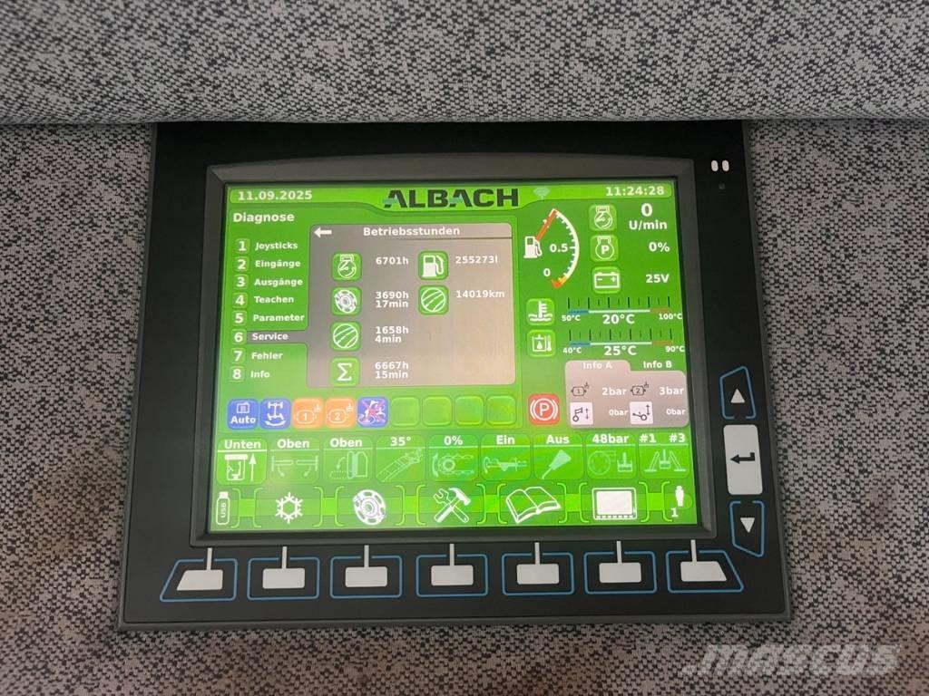 Albach Diamant 2000 Estilhaçadoras florestais