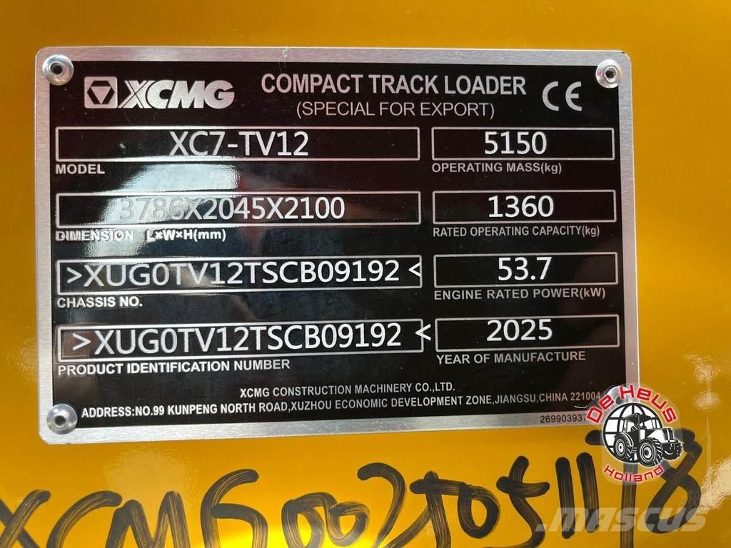 XCMG XC7-TV12 Carregadeiras de rodas