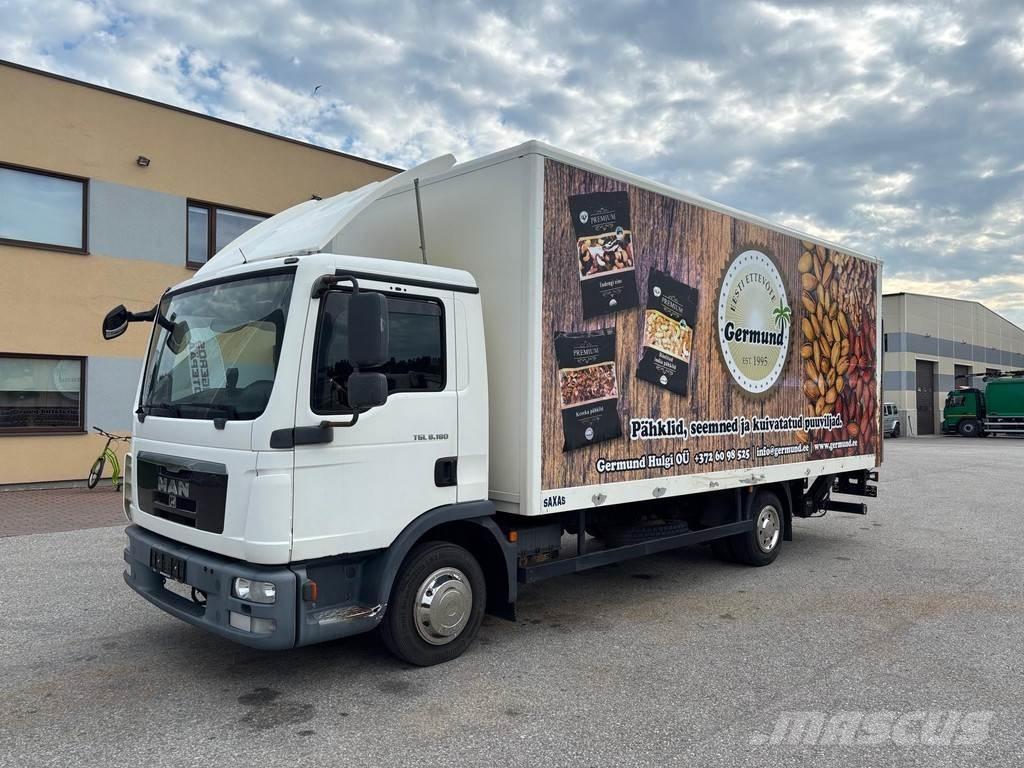 MAN TGL 8.180 + LIFT Caminhões de caixa fechada