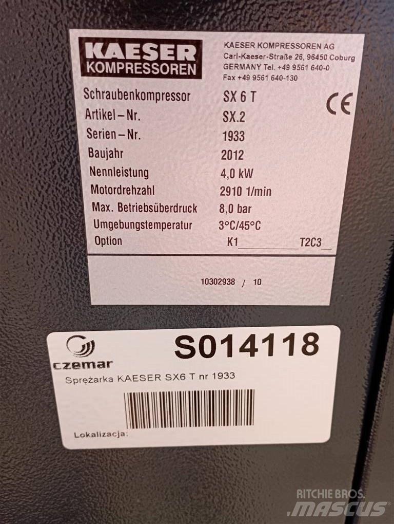 Kaeser SX6 T Compressores
