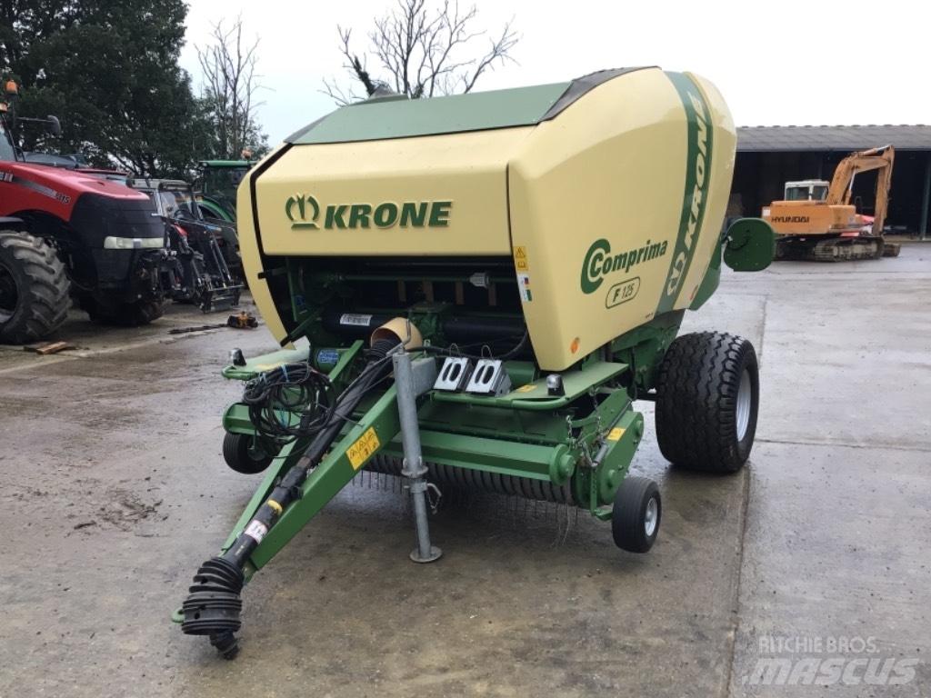 Krone Comprima f125 Enfardadeira de rolos