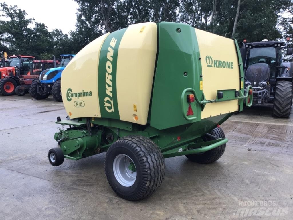 Krone Comprima f125 Enfardadeira de rolos