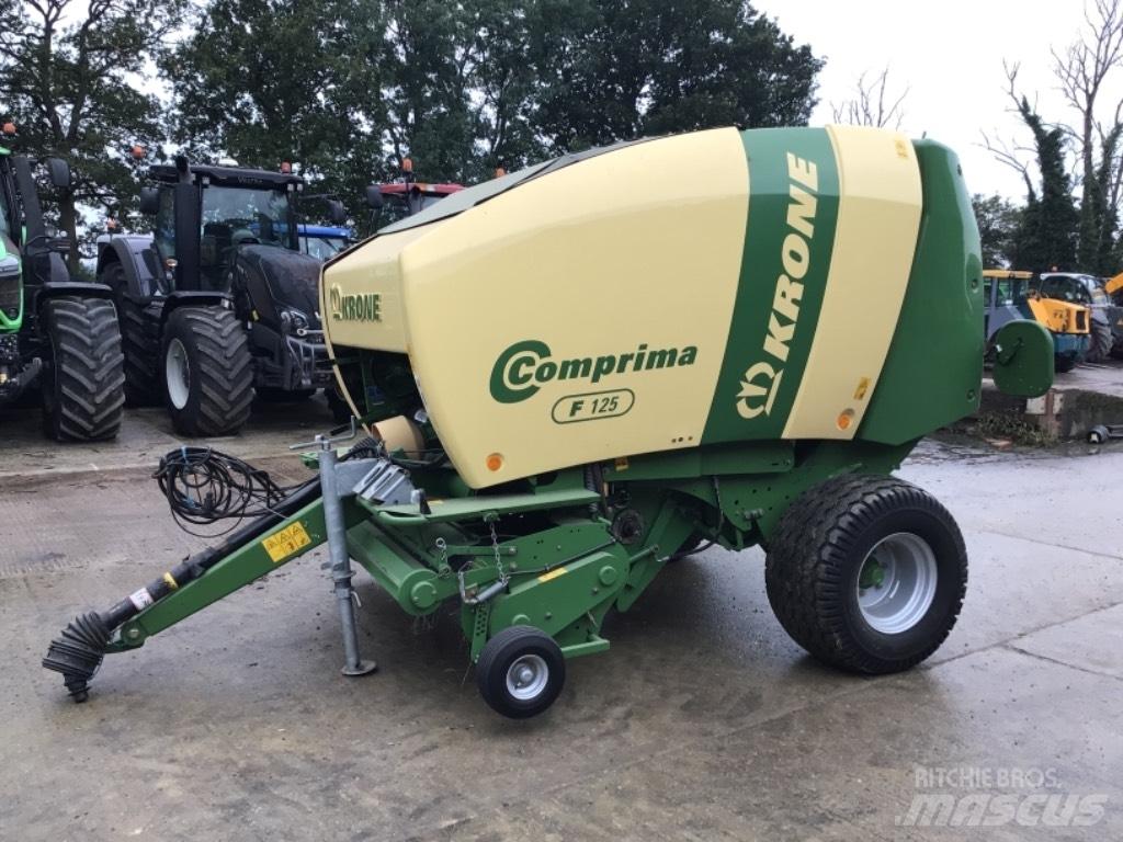 Krone Comprima f125 Enfardadeira de rolos