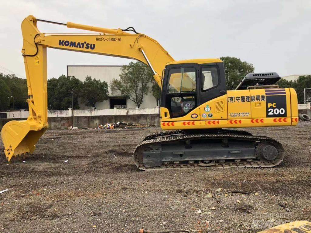 Komatsu pc200-7 Escavadeiras de esteiras