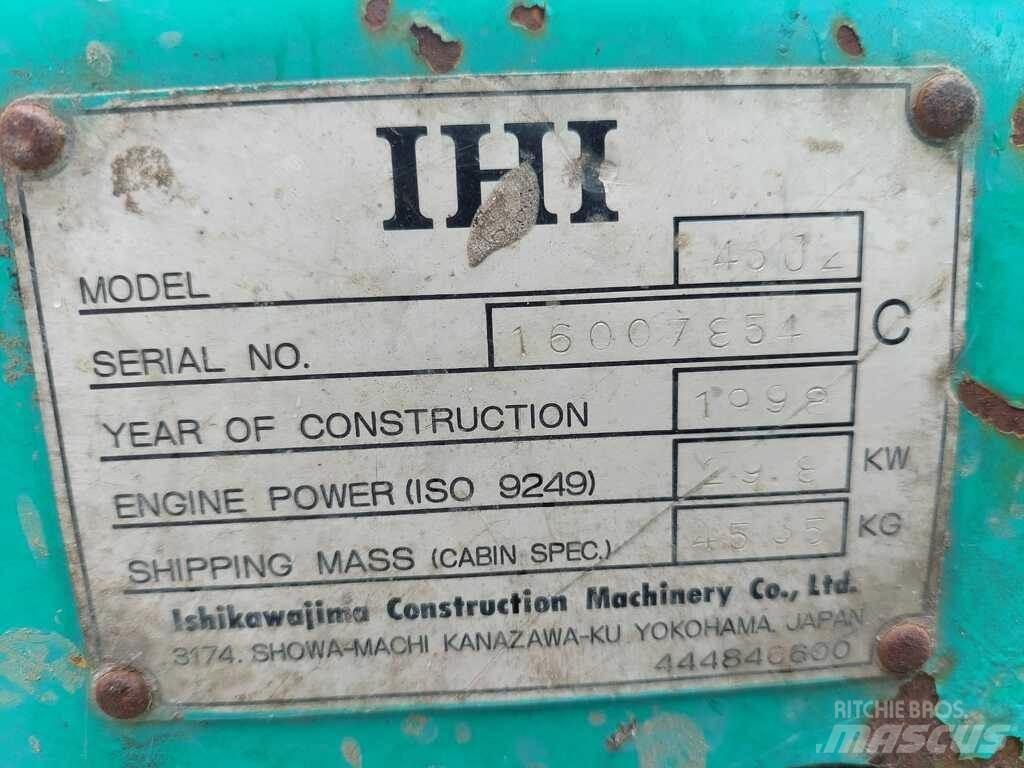 IHI 45J Miniescavadeiras