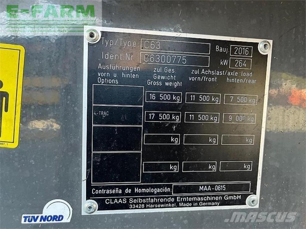 CLAAS lexion 630 Ceifeiras debulhadoras