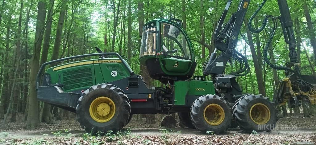 John Deere 1070G Processadores florestais