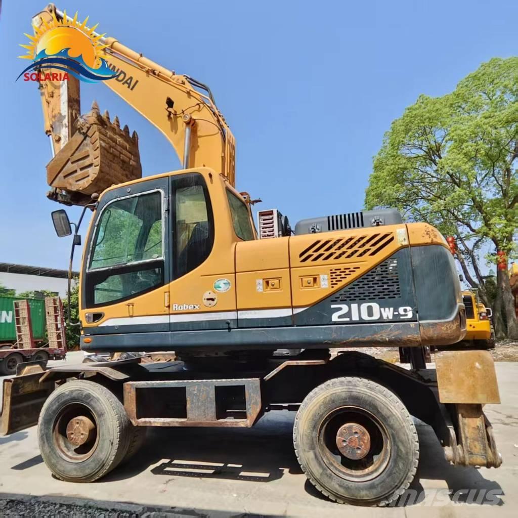 Hyundai r210w-9 Escavadoras de rodas