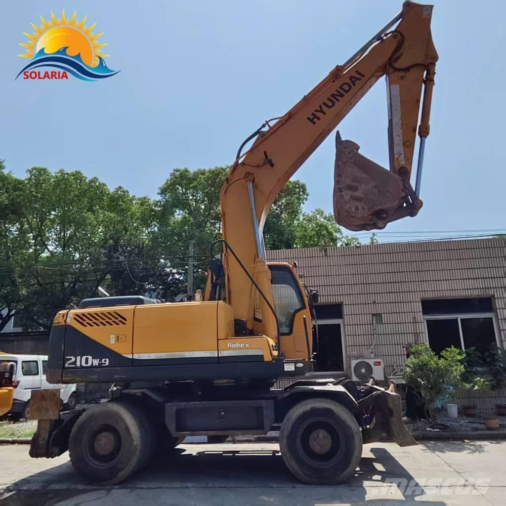 Hyundai r210w-9 Escavadoras de rodas