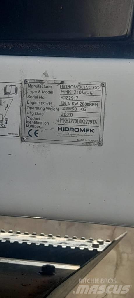 Hidromek HMK 210 W Escavadoras de rodas