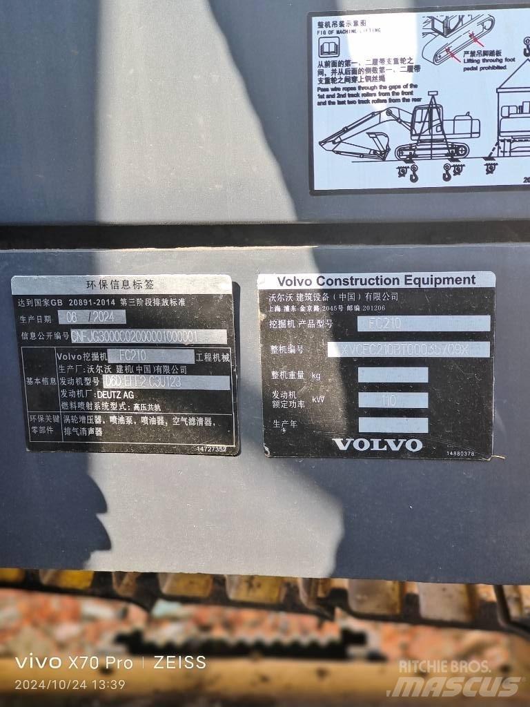 Volvo EC 210 Escavadeiras de esteiras