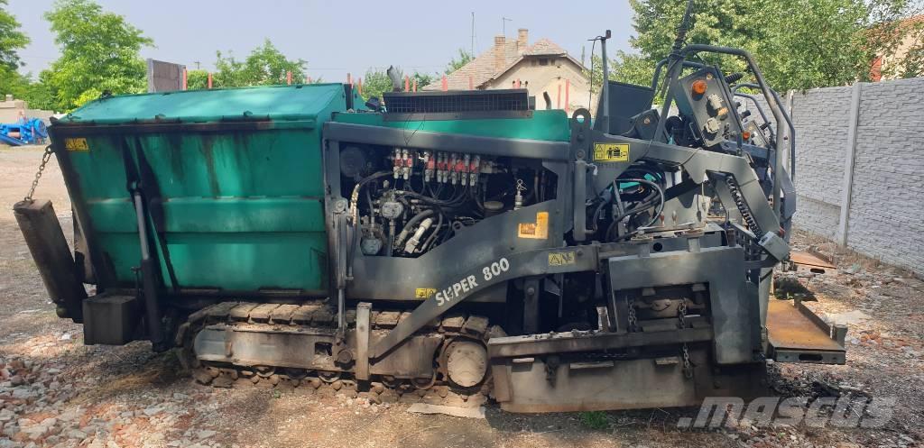 Vögele Super 800 Espalhadoras de asfalto