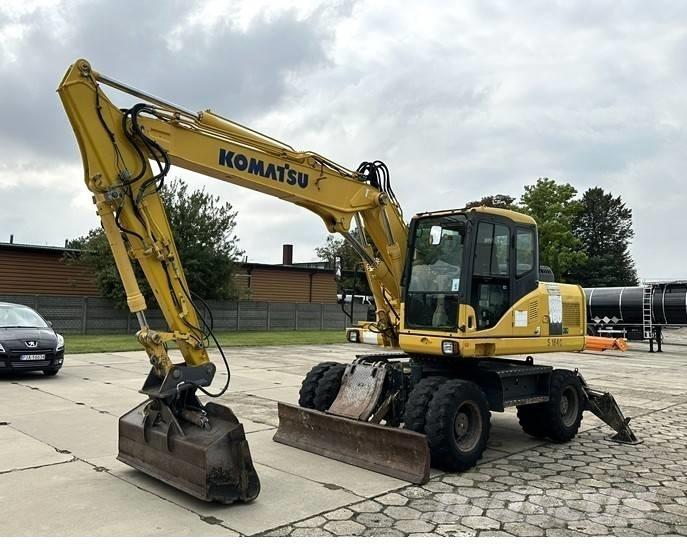 Komatsu PW 160-7E0 Escavadoras de rodas