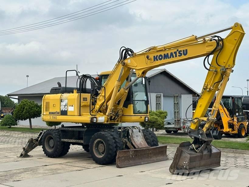 Komatsu PW 160-7E0 Escavadoras de rodas