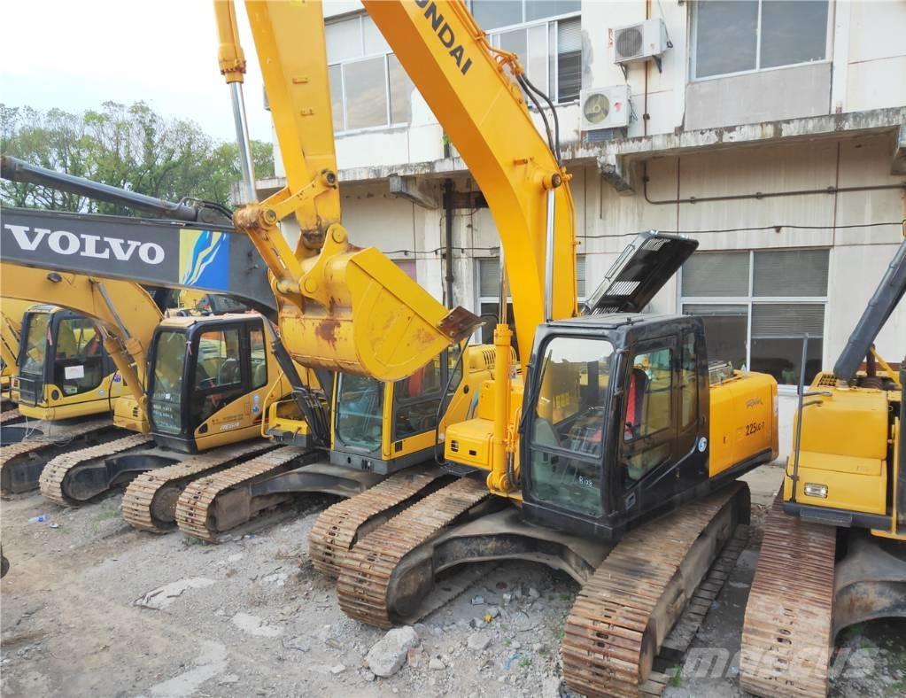 Hyundai R225LC-7 Escavadeiras de esteiras
