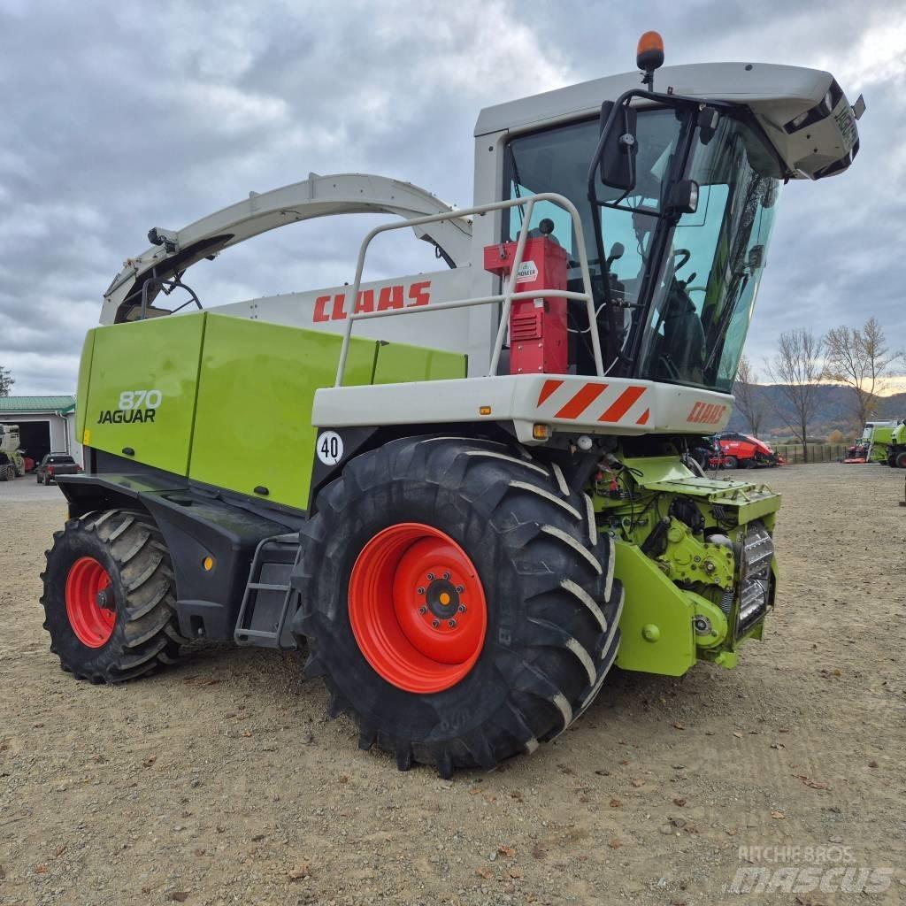 CLAAS Jaguar 870 Forrageiras auto-propulsionadas