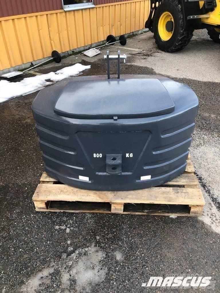  Frontvikter 800 KG Pesos Frontais
