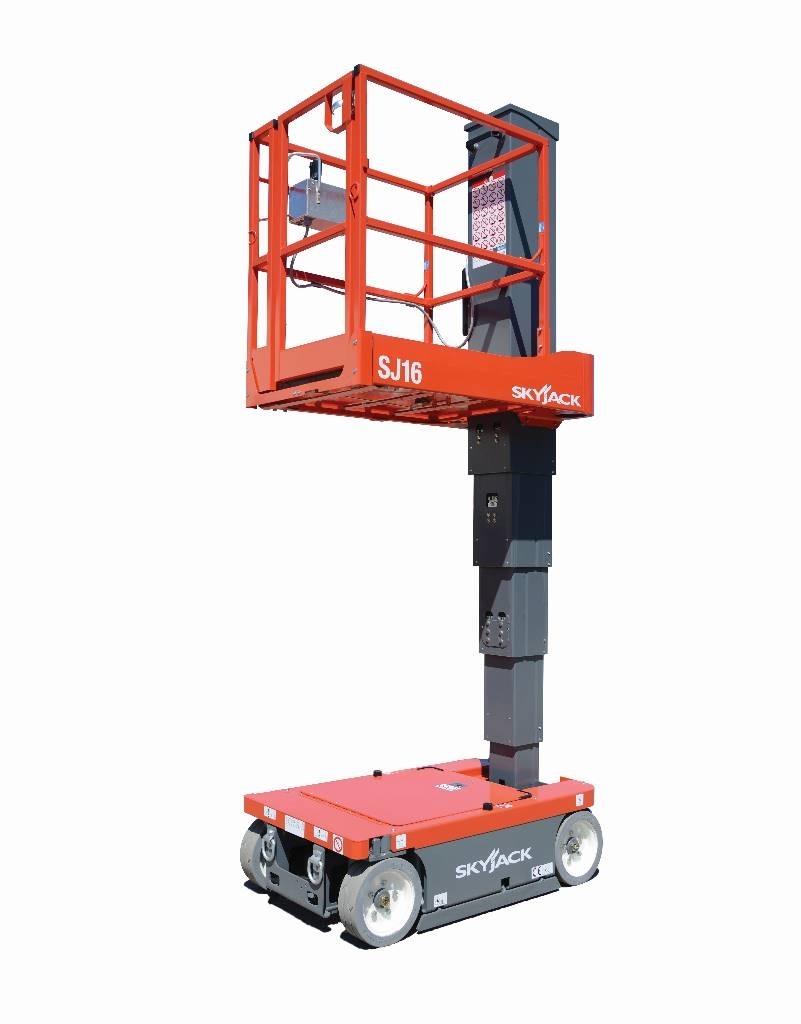 SkyJack SJ 16 E Plataformas de Mastro Vertical