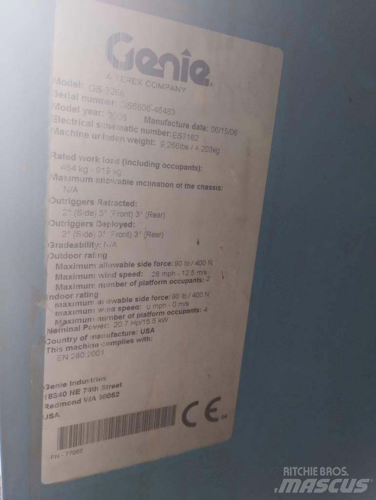 Genie GS 3268 Elevadores de tesoura