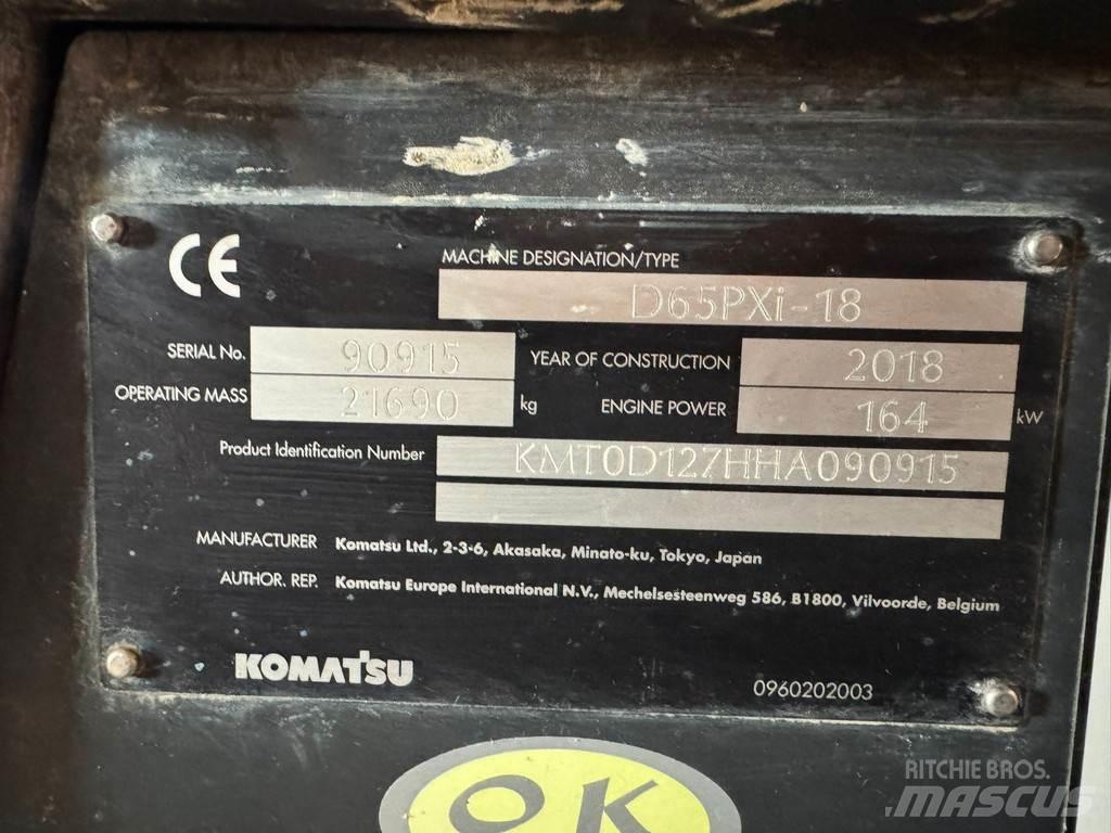 Komatsu D65PXi-18 Dozers - Tratores rastos