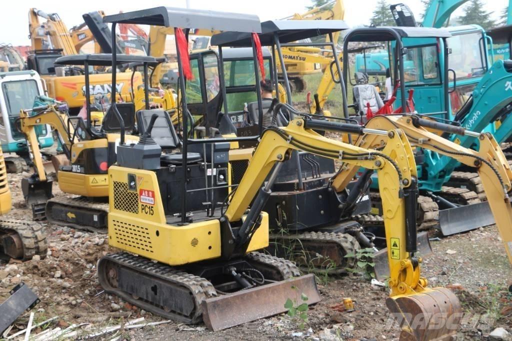 Komatsu pc 15 Miniescavadeiras