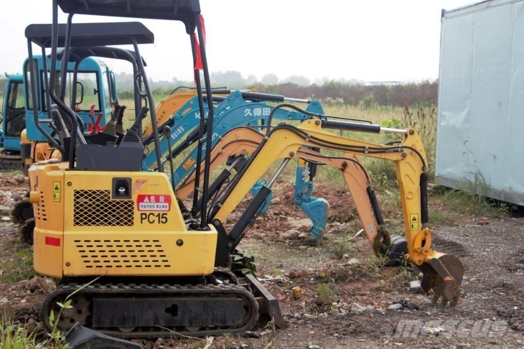 Komatsu pc 15 Miniescavadeiras