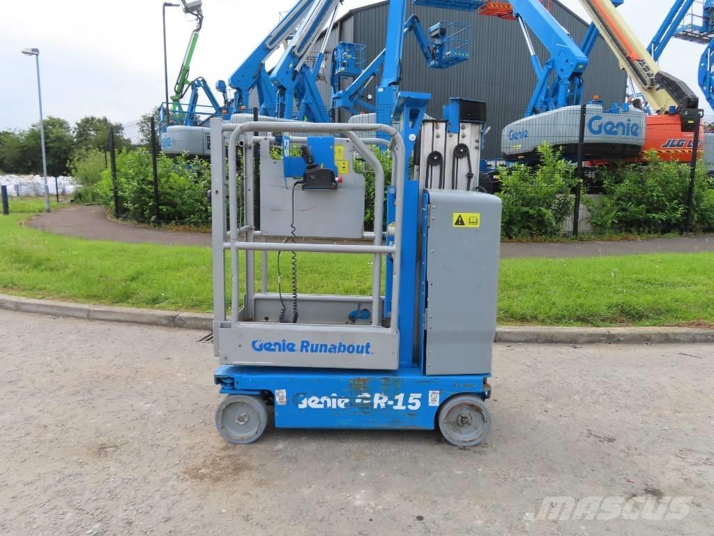 Genie GR 15 Plataformas de Mastro Vertical