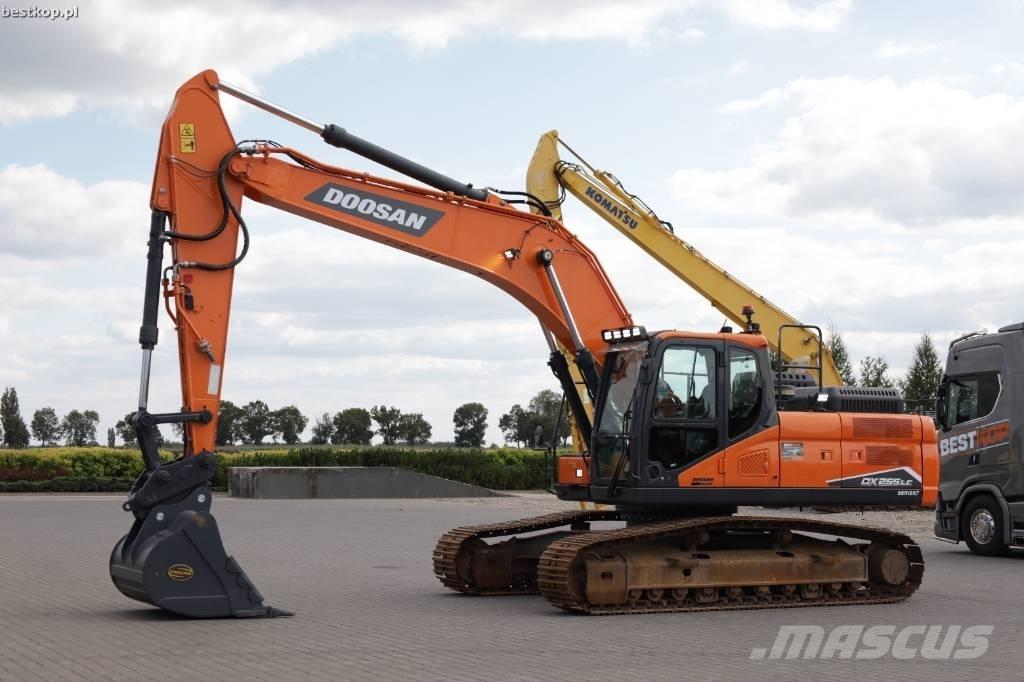 Doosan DX255LC-7 Escavadeiras de esteiras