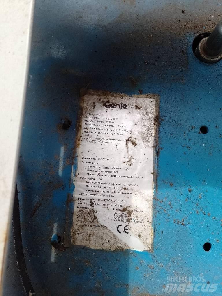 Genie GS 4047 Elevadores de tesoura