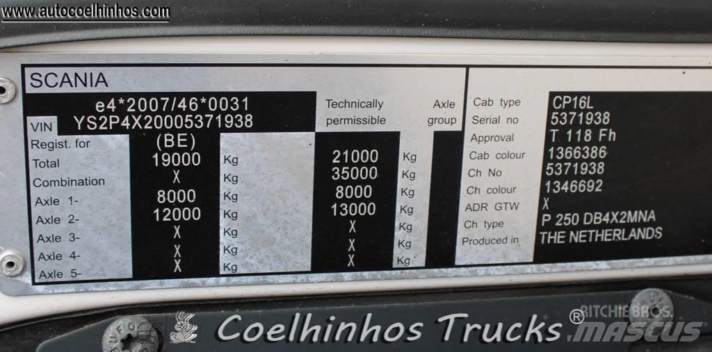 Scania P 250 Caminhões de caixa fechada