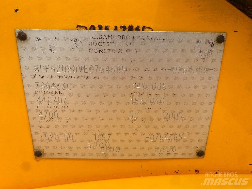 JCB 520-50 Manipulador telescópico