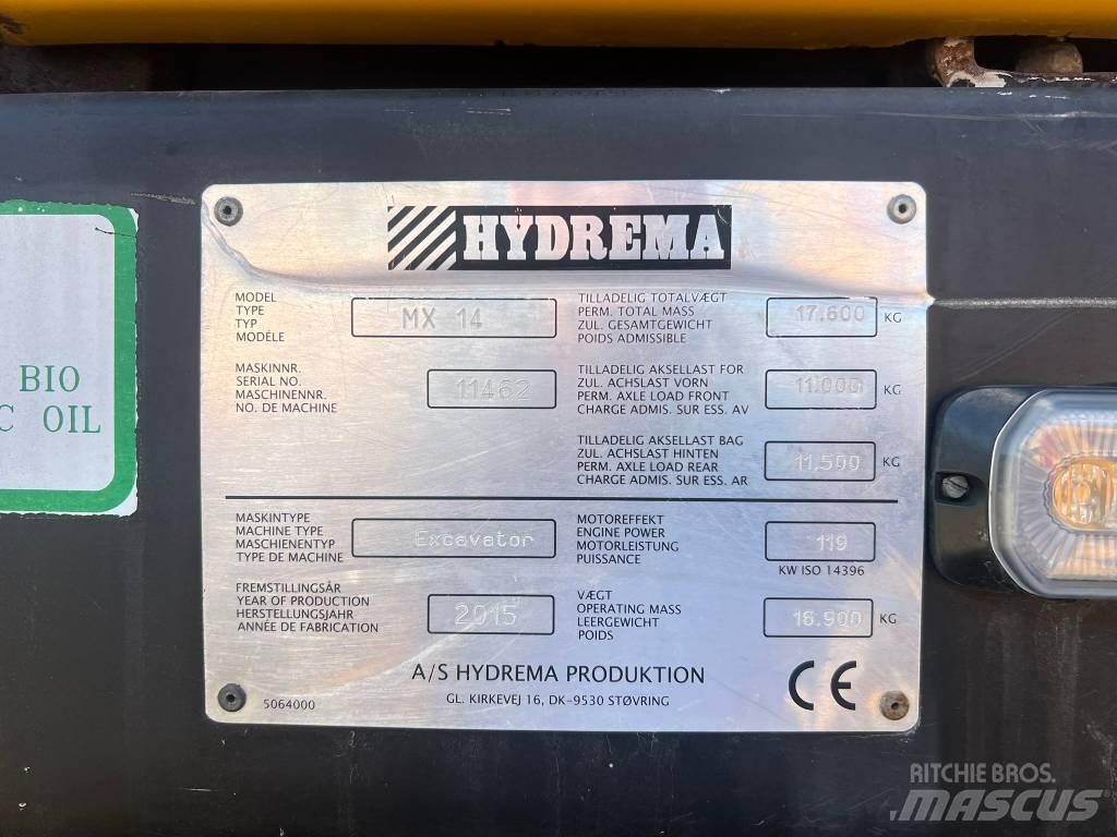Hydrema MX14 Escavadoras de rodas