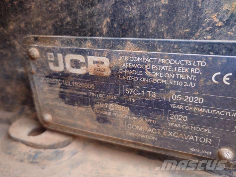 JCB 57 C-1 Miniescavadeiras