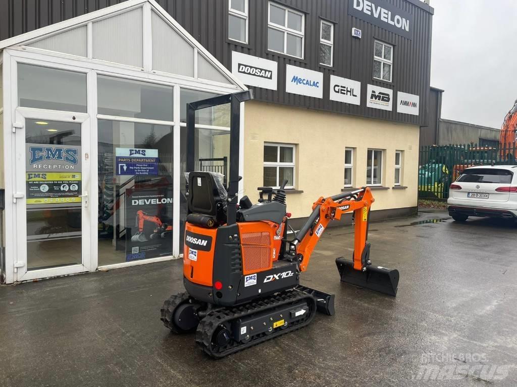 Doosan DX 10 Z Miniescavadeiras