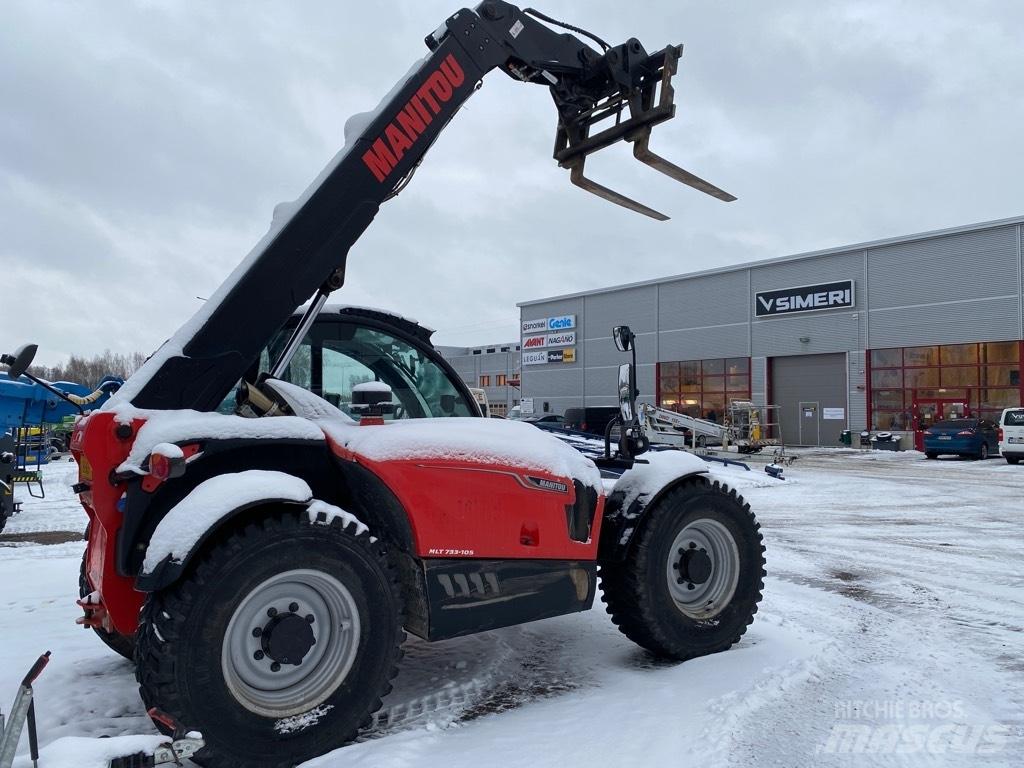 Manitou mt 733-105 Manipulador telescópico