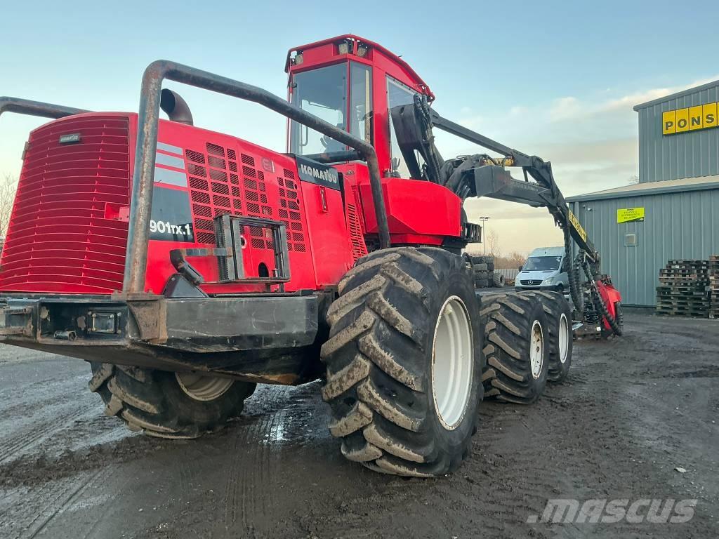 Komatsu 901 TX Processadores florestais