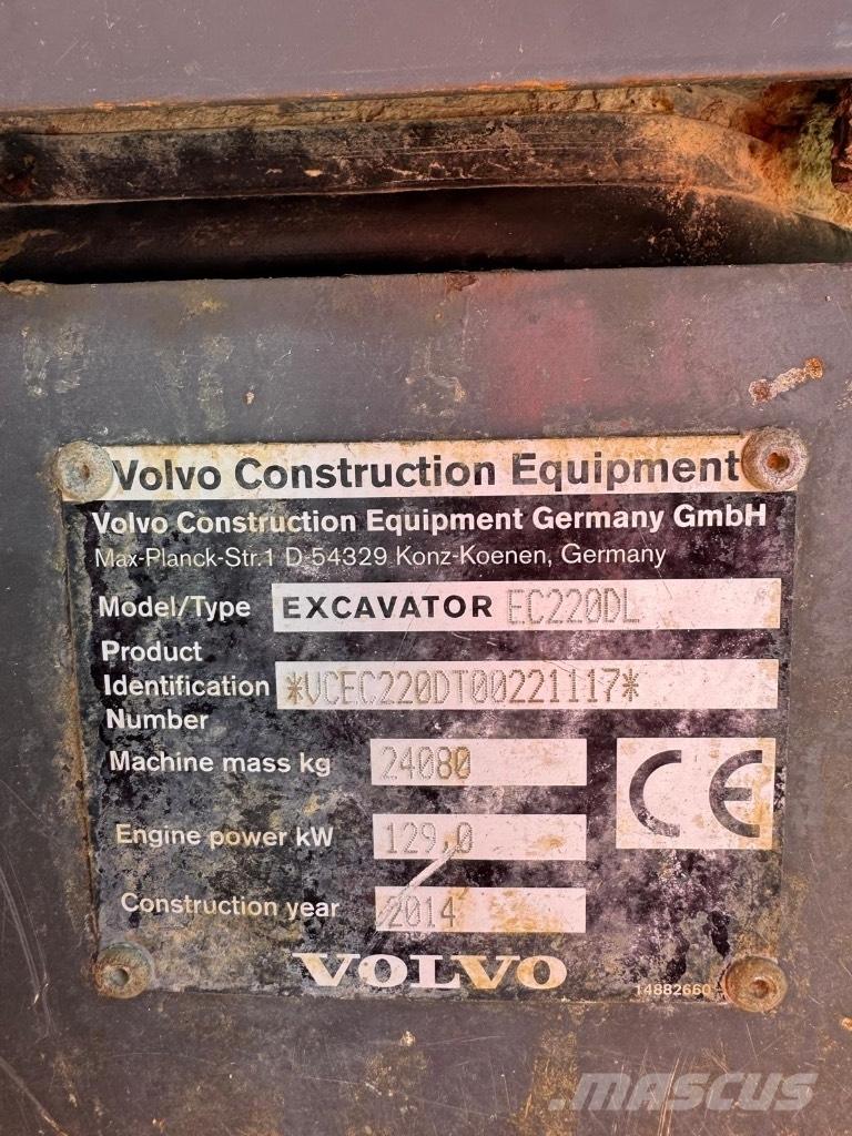 Volvo EC 220 DL Escavadeiras de esteiras