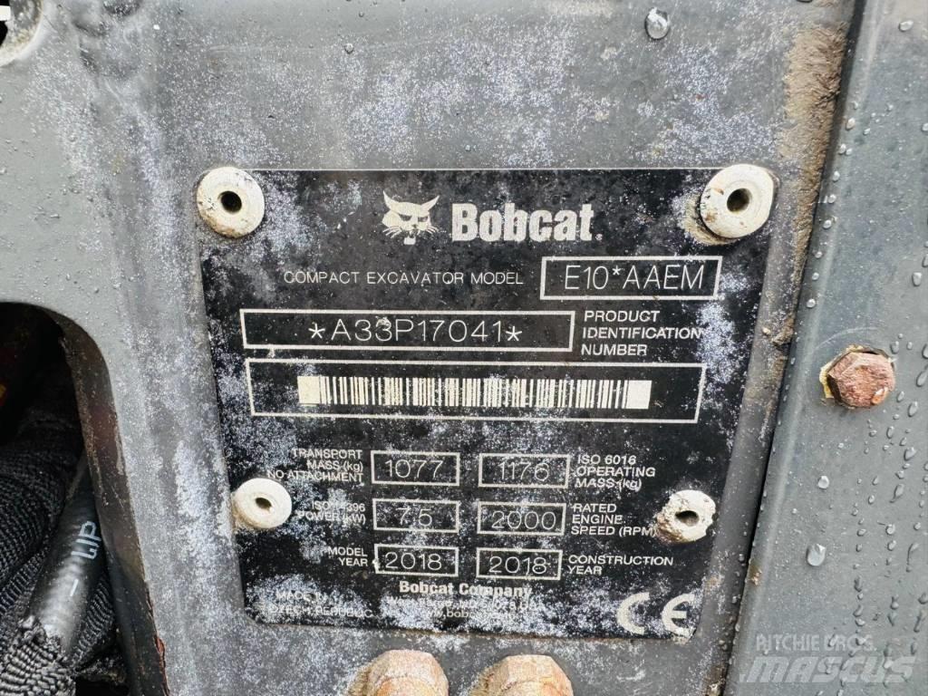 Bobcat E 10 Miniescavadeiras
