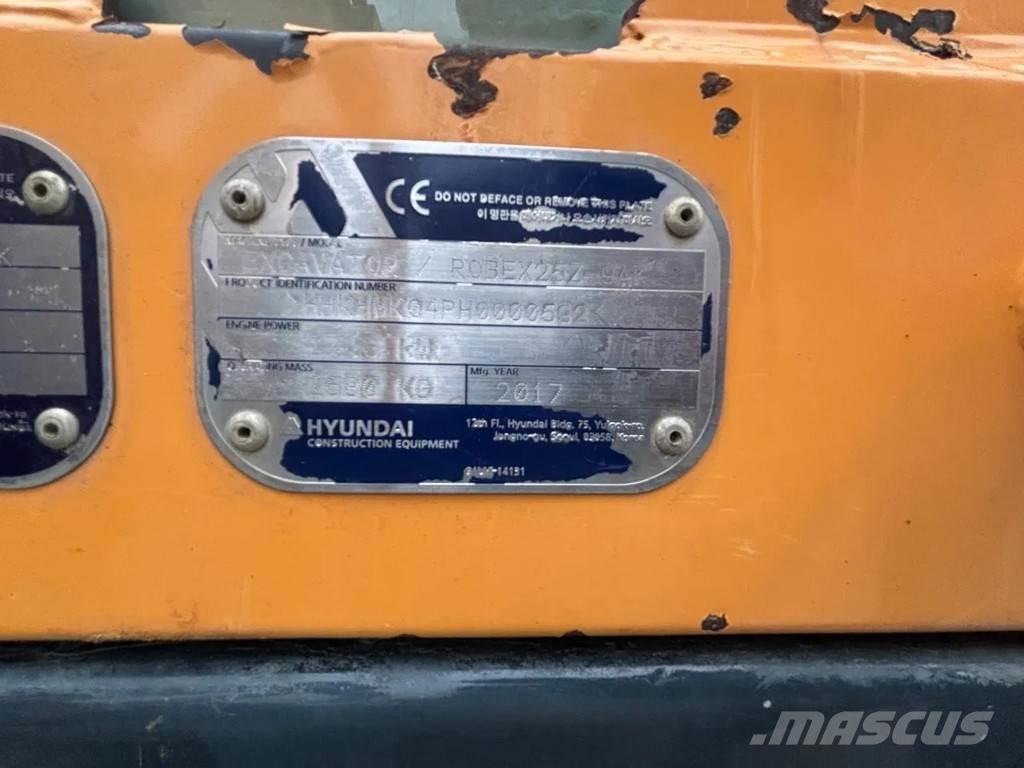 Hyundai R25Z Miniescavadeiras