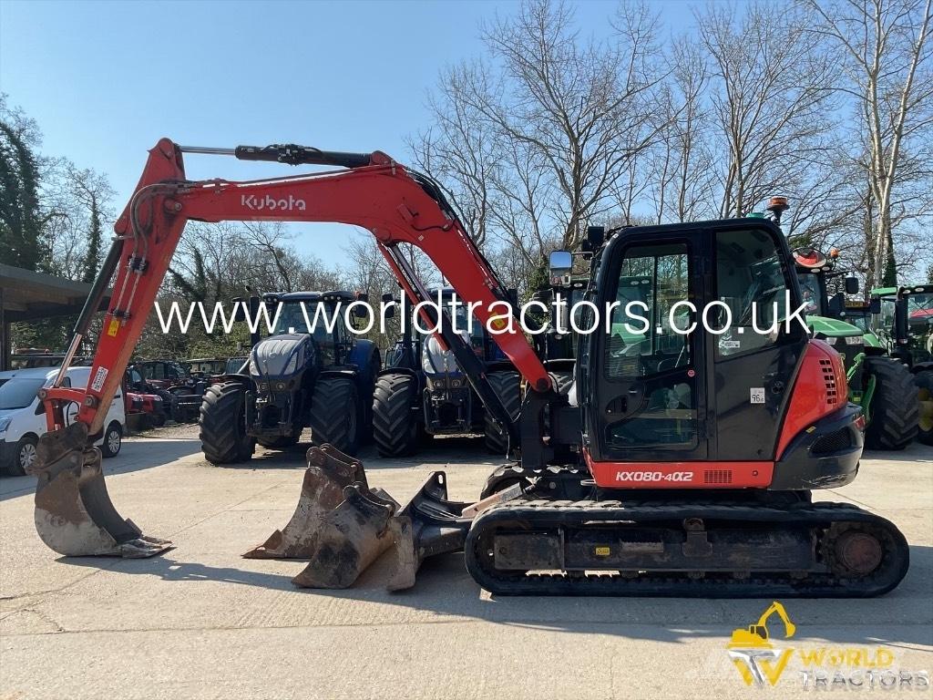 Kubota KX 080-4 Escavadoras Midi 7t - 12t