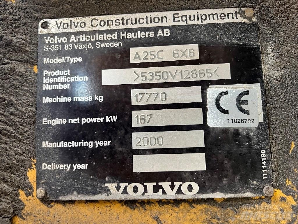 Volvo A25c Caminhões articulados