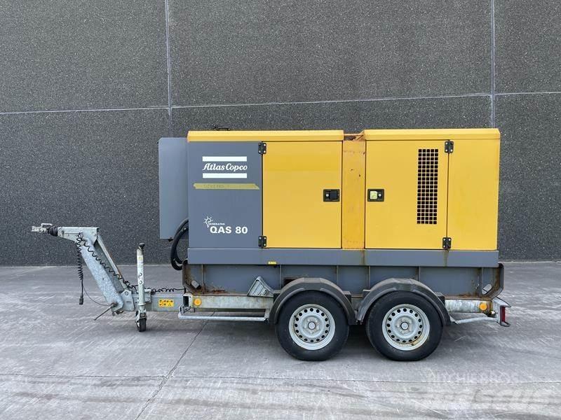 Atlas Copco QAS 80 Geradores Diesel