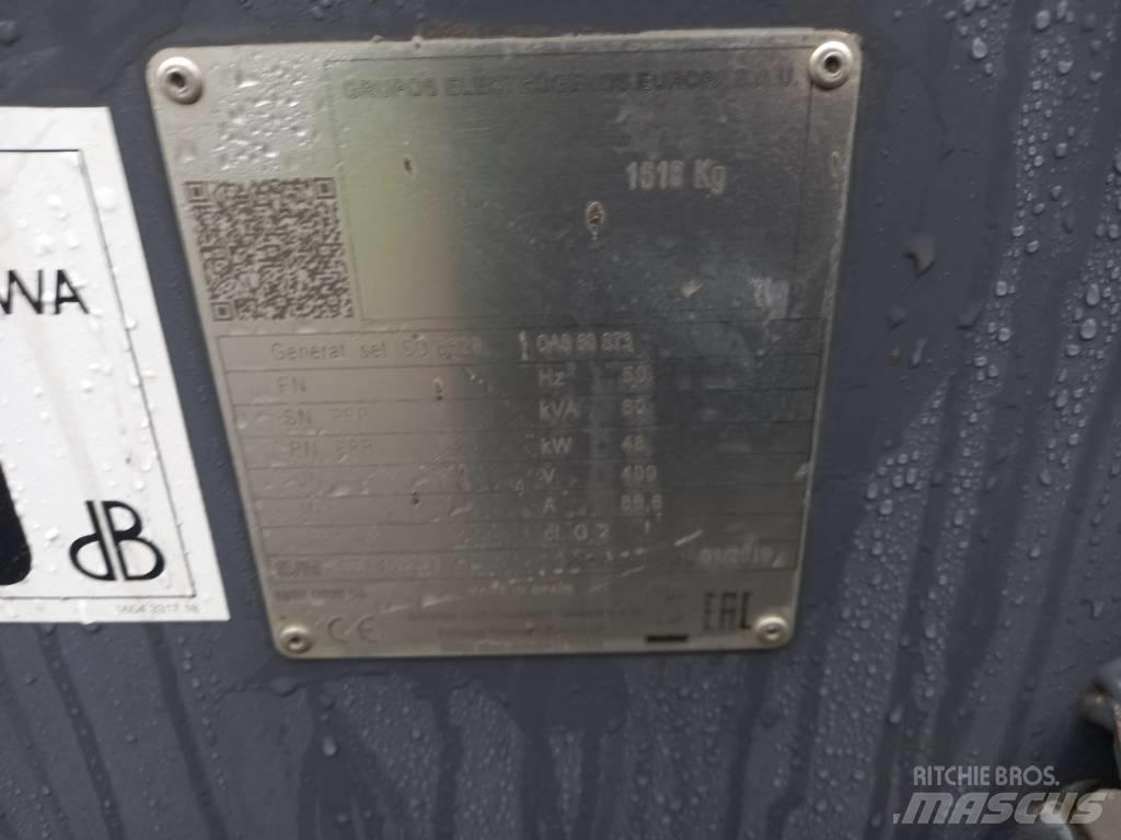 Atlas Copco QAS 60 Geradores Diesel
