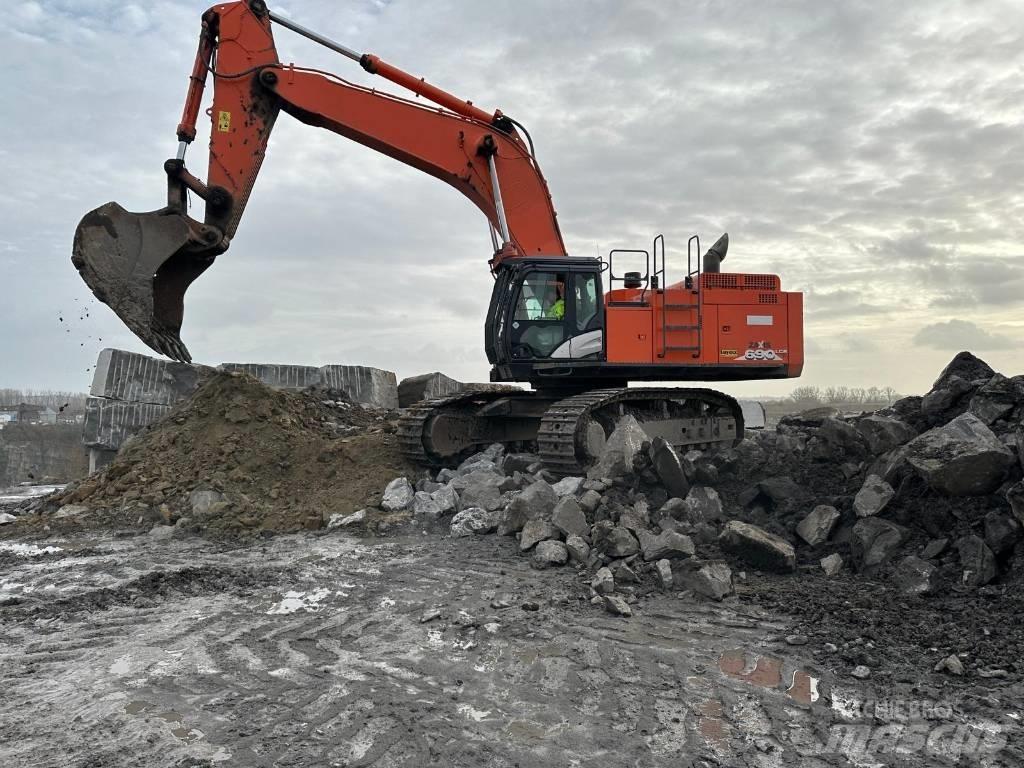 Hitachi ZX690 LCR - 6 Escavadeiras de esteiras