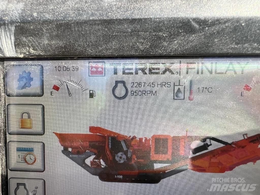 Terex Finlay I100RS Britadeiras