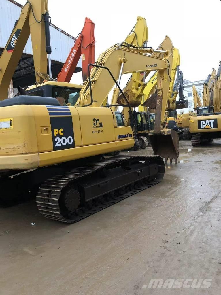 Komatsu 200-7 Escavadeiras de esteiras
