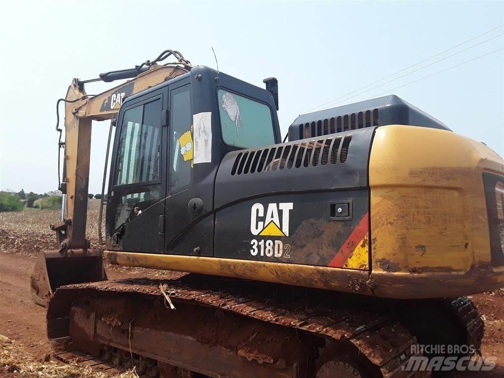 CAT 318D2L Escavadeiras de esteiras